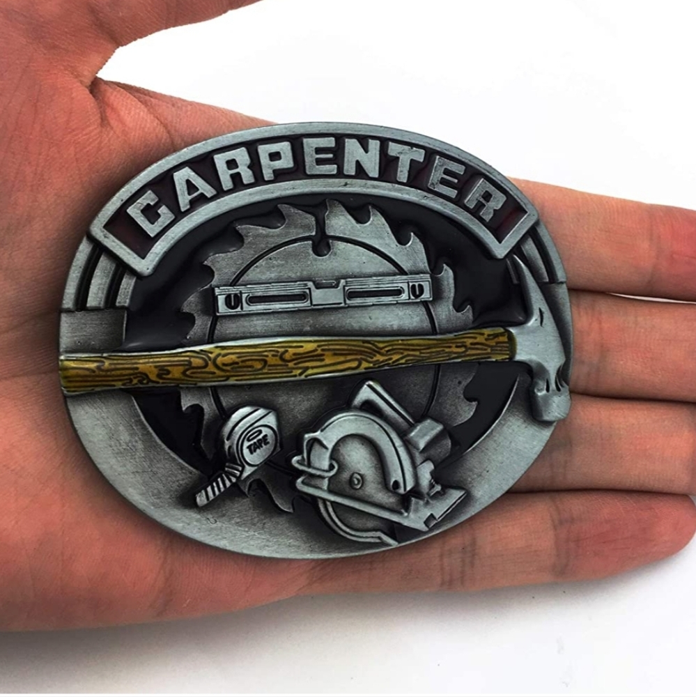 New Carpenter belt buckle
